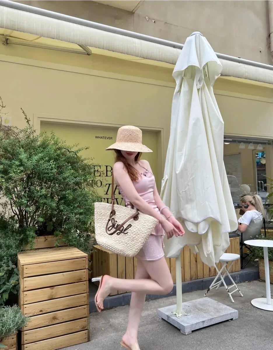 Caramel Latte Tote - STRAWAURA