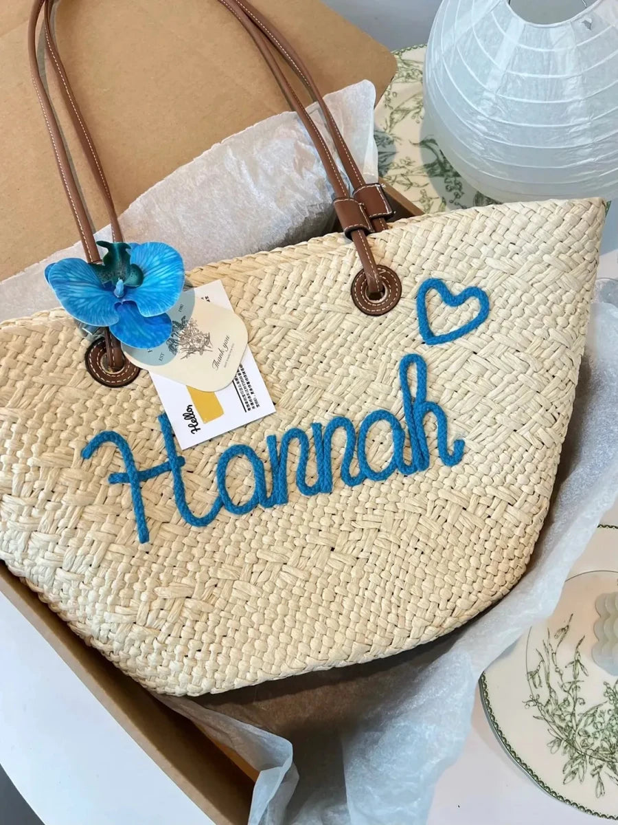 Caramel Latte Tote - STRAWAURA