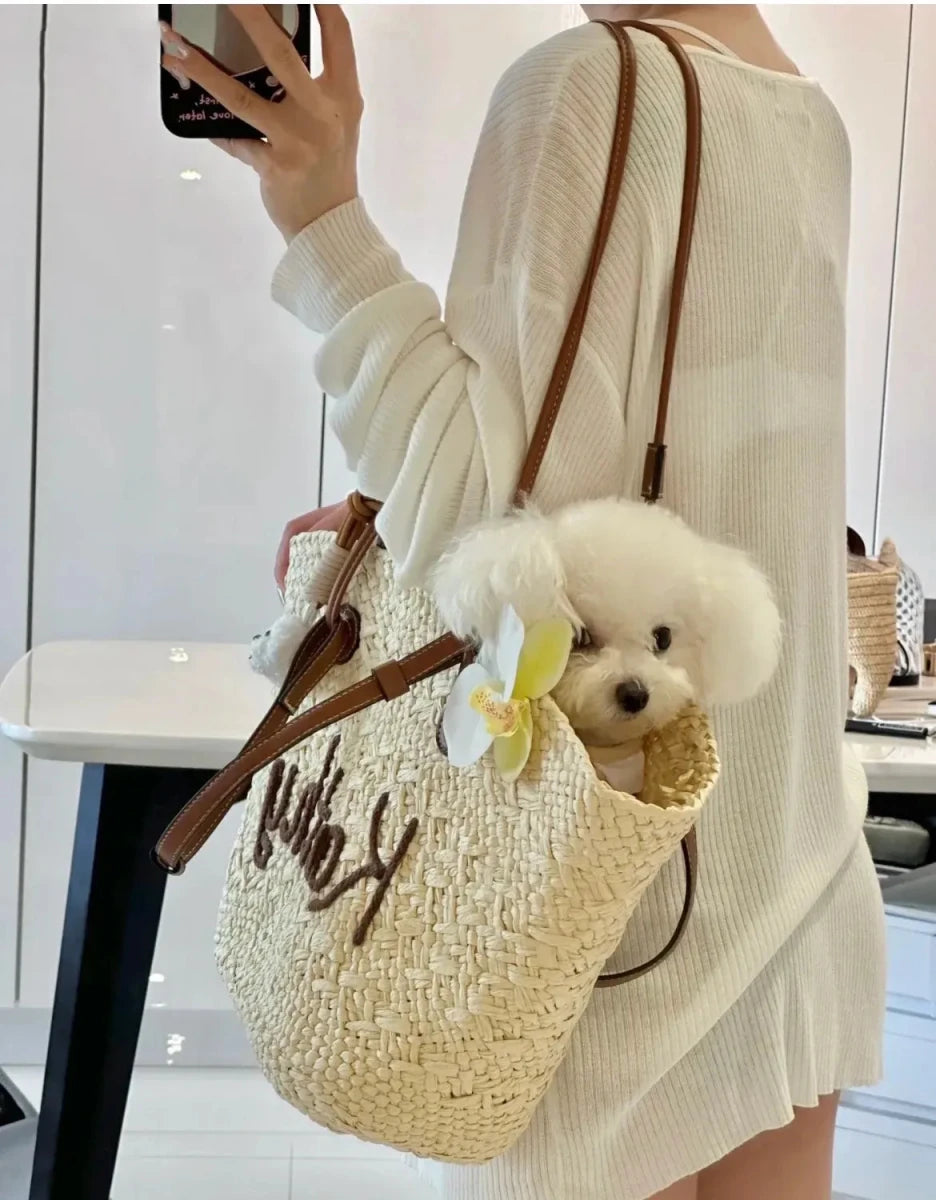 Caramel Latte Tote - STRAWAURA