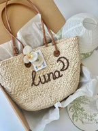 Caramel Latte Tote - STRAWAURA