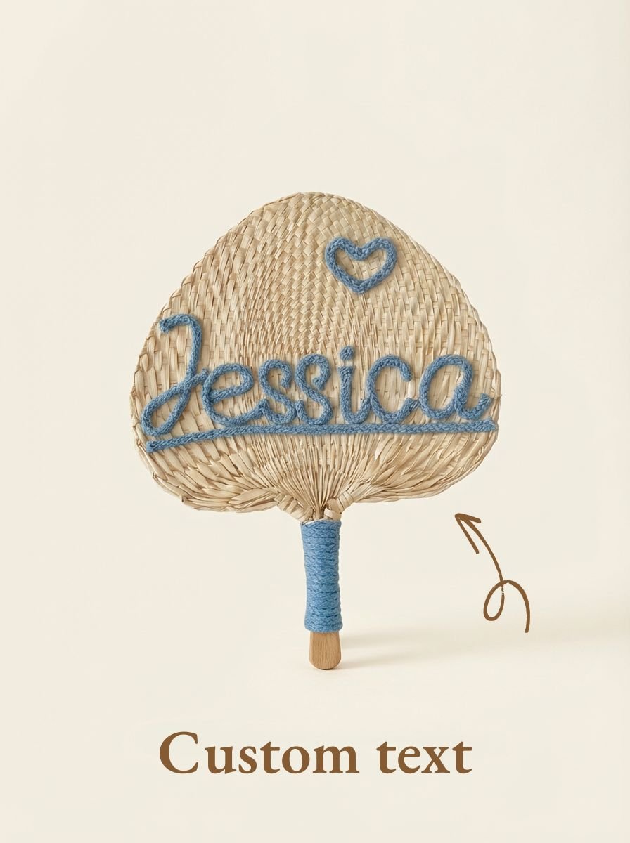 Endless Summer Custom Straw Fans - STRAWAURA