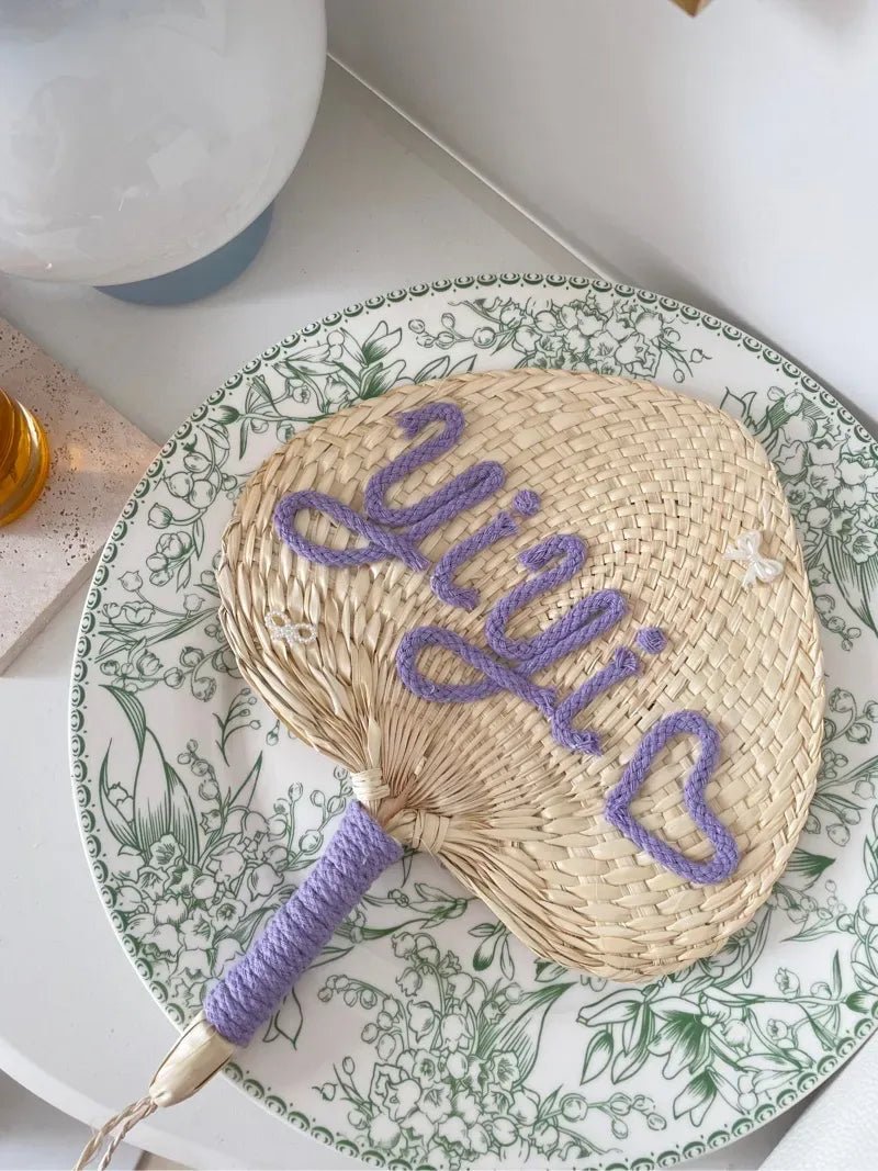 Endless Summer Custom Straw Fans - STRAWAURA