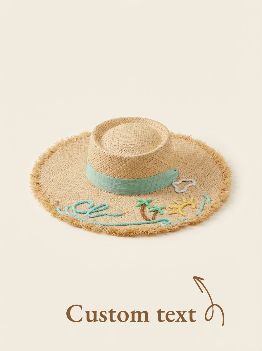 Lsland Dream Straw Hat - STRAWAURA