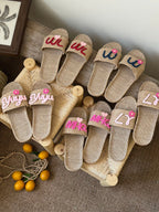 Rillohome Custom Straw Slippers - STRAWAURA