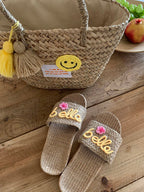 Rillohome Custom Straw Slippers - STRAWAURA