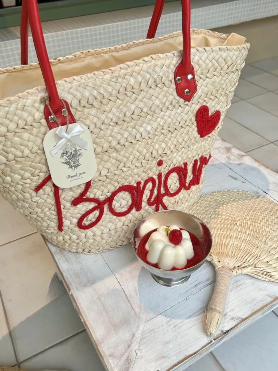 Sicilian Beauty Straw Tote - STRAWAURA